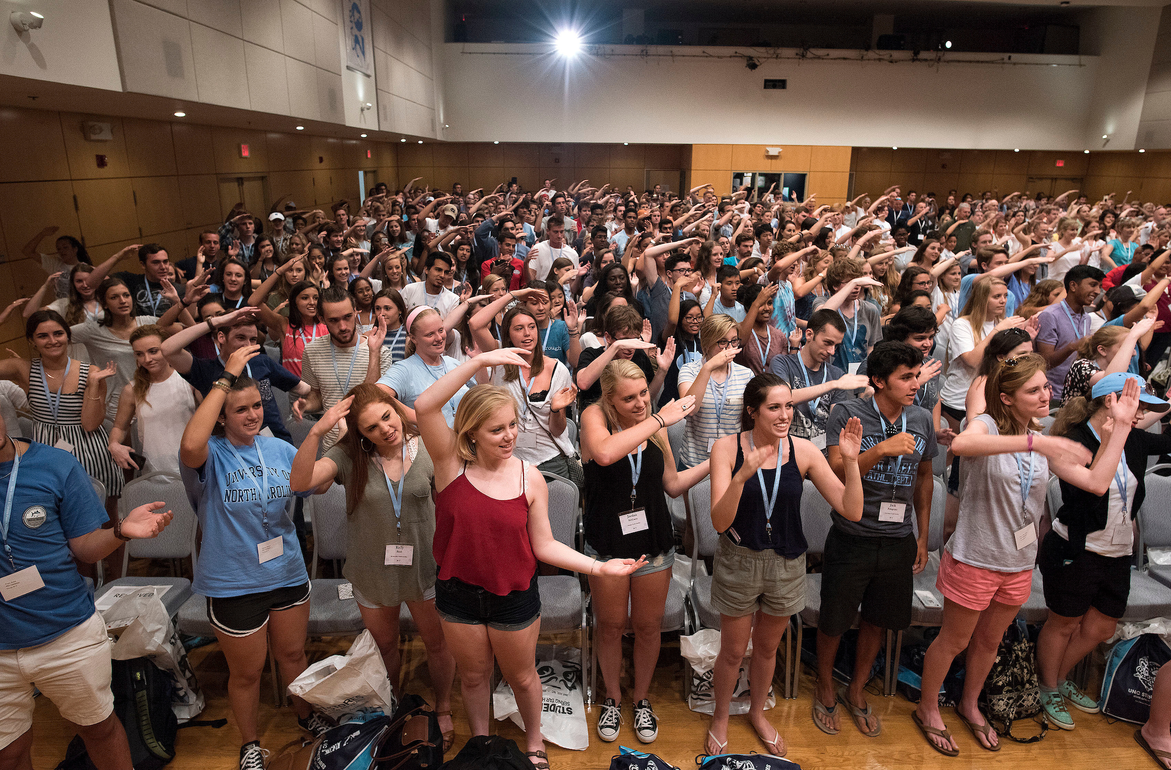 Carolina Union, Great Hall, Orientation