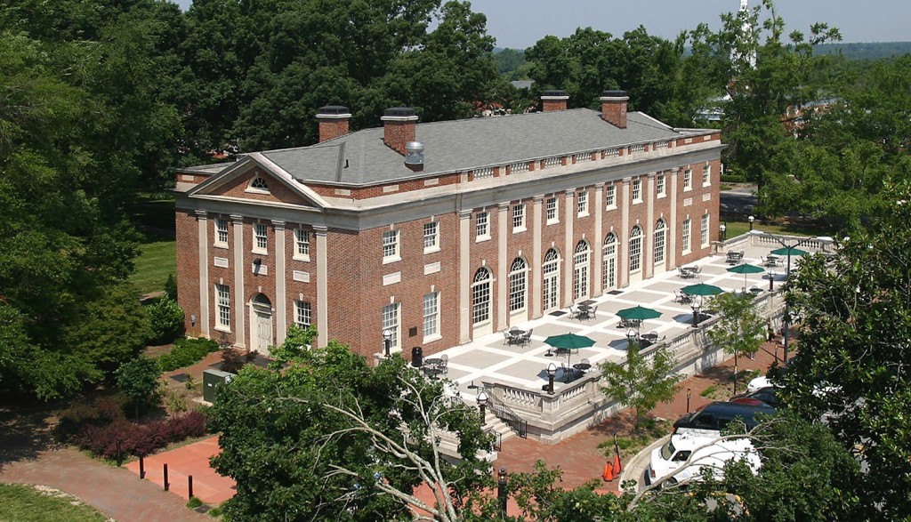 Graham Memorial Hall, Exterior Overhead